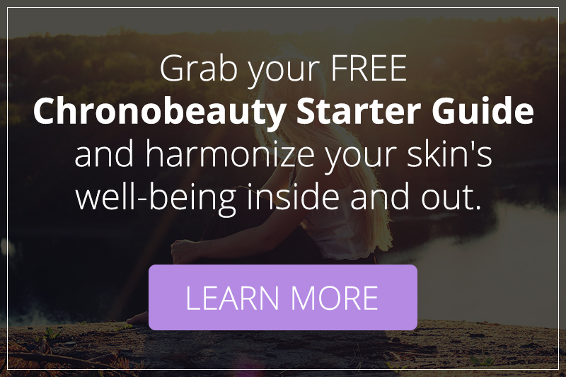 Grab your FREE Chronobeauty Starter Guide and harmonize your skin's well-being inside and out.